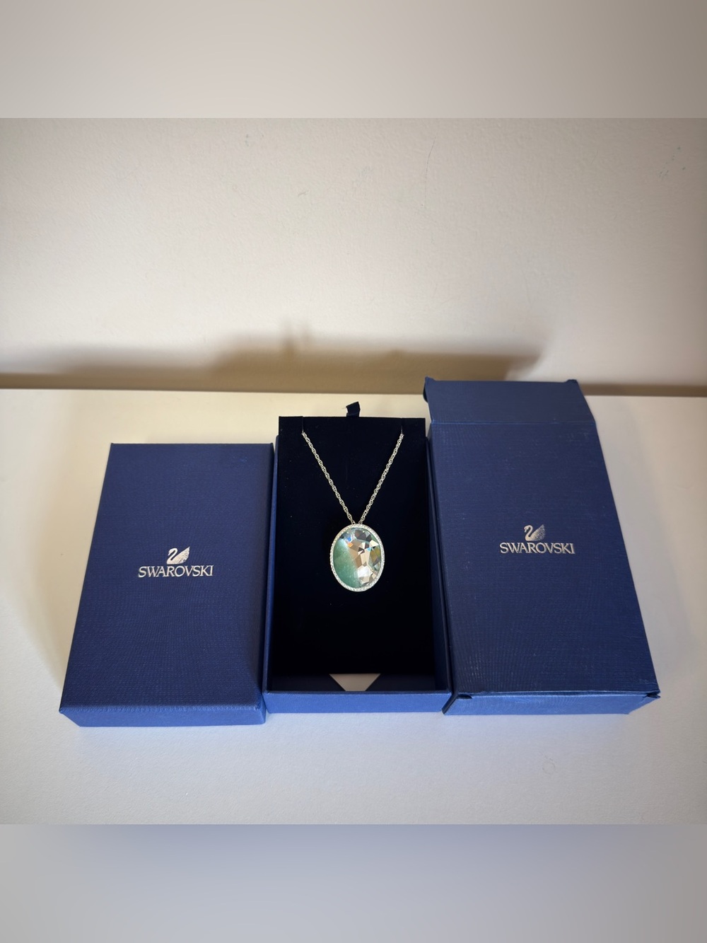 Swarovski 5159180 CRY/RHS PENDANT 70/3*3.5CM